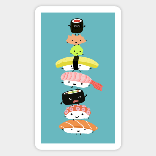 Cute Sushi | Kawaii Sushi Characters Magnet